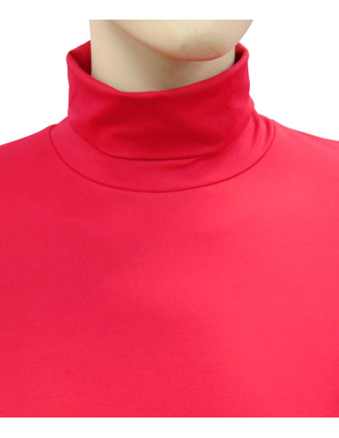 Camiseta microfibra cuello alto