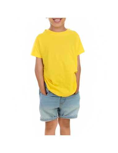 Camiseta básica manga corta niño