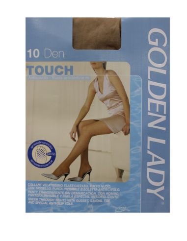 Media panty de verano 10 Deniers para mujer. Tono goby.