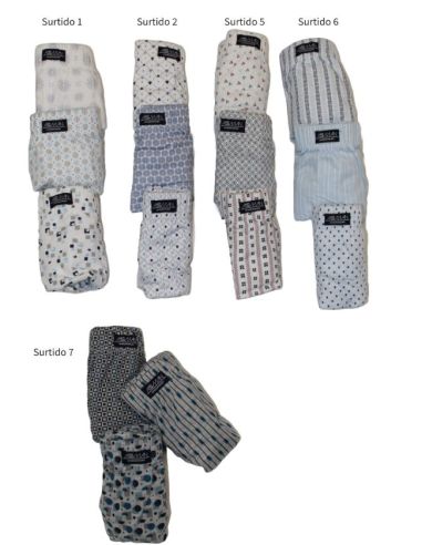 Slips pack de 3 varios estampados. Surtidos 5.