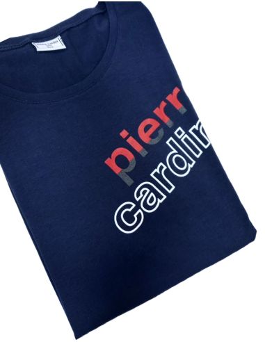 Camisetas de exterior para hombre. Detalle frontal. Pierre  Cardin.