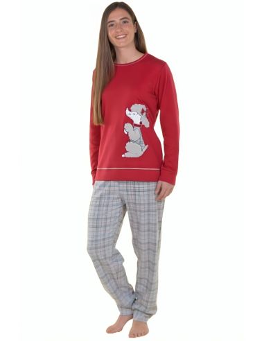 Pijama invierno mujer