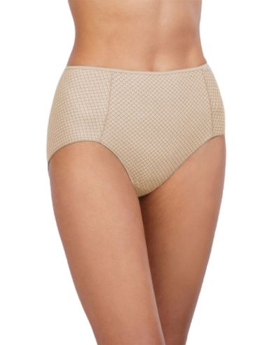 Braguita tipo culotte para mujer. Color gris estampado.