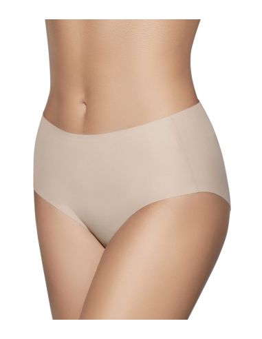 Braga alta de microfibra para mujer. Detalle frontal.