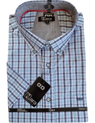 Camisa de verano para hombre. Azul claro.